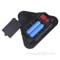 WASON Professional 30W COB+Red SMD USB Search Light Light Ultra Bright High Power LED Searching مع Power Bank